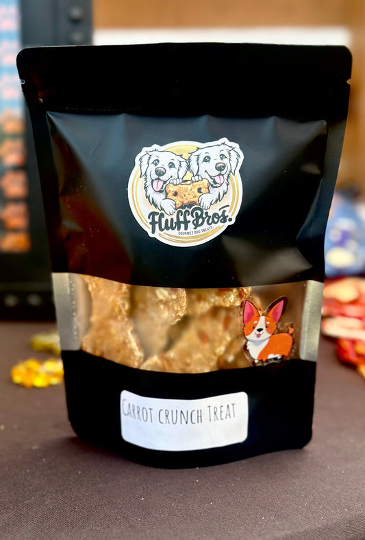 Carrot Crunch by Fluff Bros – Homemade Carrot Dog Treats