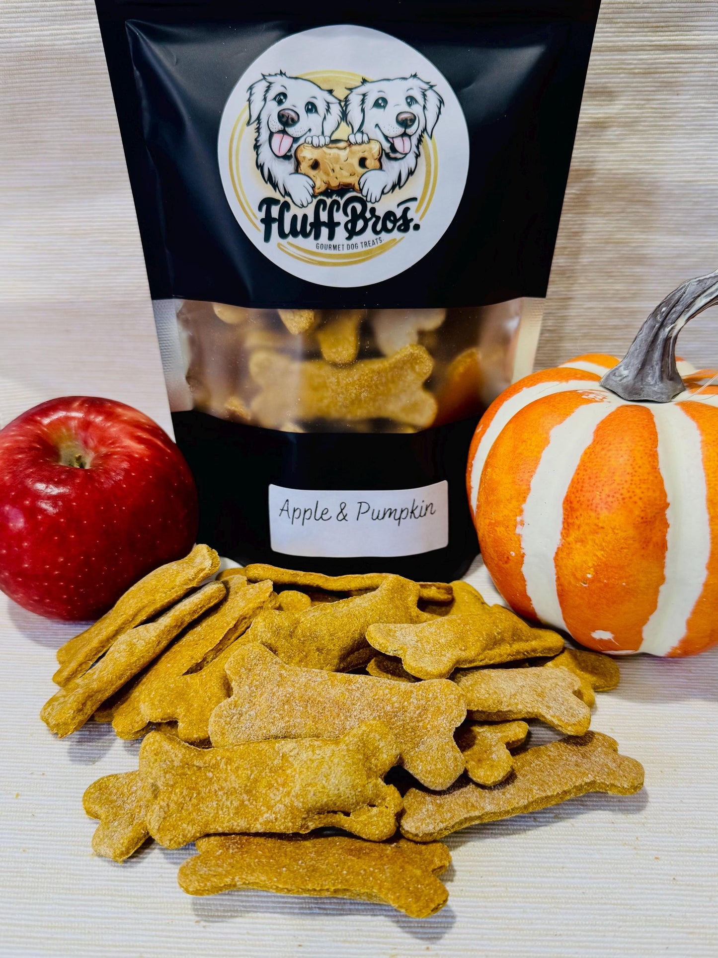 Natural Homemade Dog Treats Pumpkin Apple Crispy Recipe