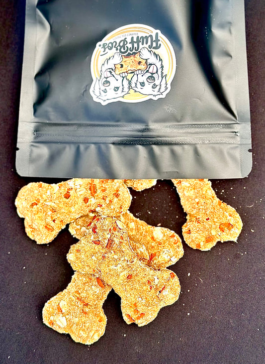 Carrot Crunch by Fluff Bros – Homemade Carrot Dog Treats