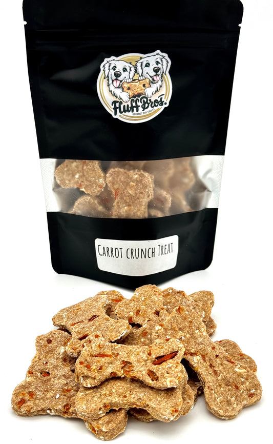 Carrot Crunch by Fluff Bros – Homemade Carrot Dog Treats