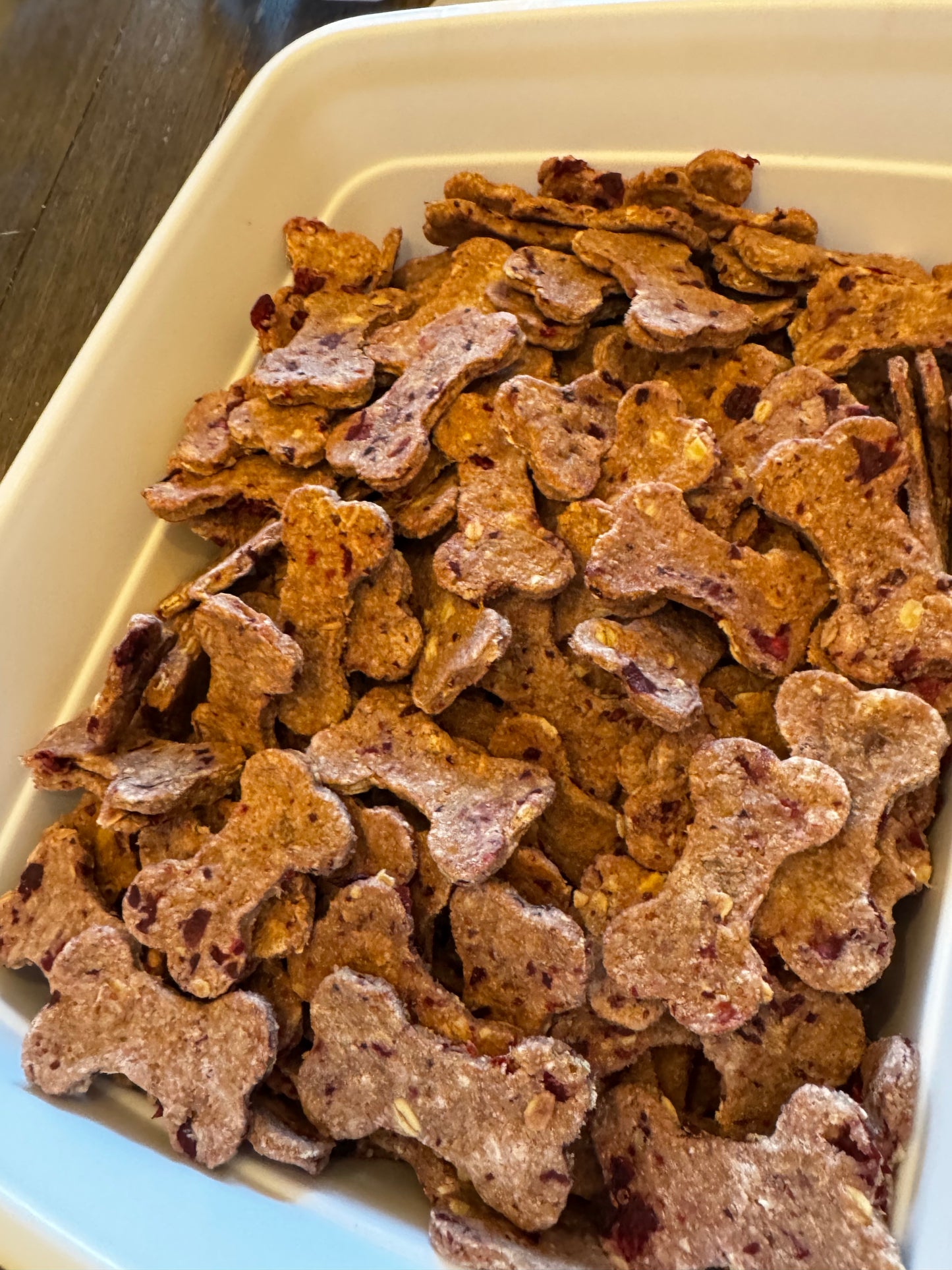 Fluff Bros Cranberry Crunch Natural Cranberry Dog Treats