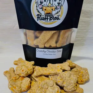 All Natural Homemade Crunchy Cheddar Bites Recipe Dog Treats